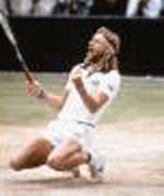 5 times Wimbledon Mens Champion ...Ice cool  - Bjorn Borg
